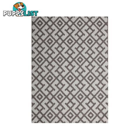 HAWAII GREY DIAMOND SHAPED RUG - Unbranded - 7427046338363