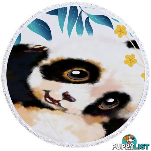 Adorable Out of Focus Panda Beach Towel - Towel - 7427046313070