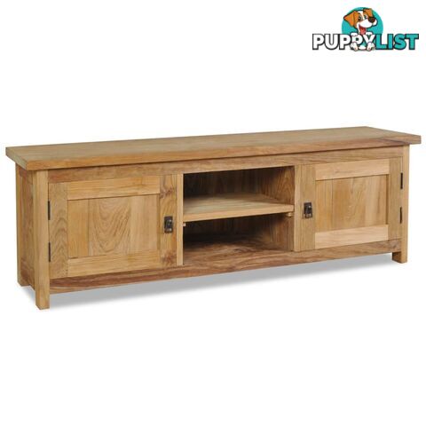 TV Cabinet Solid Teak 120 x 30 x 40 Cm - Unbranded - 9476062043209