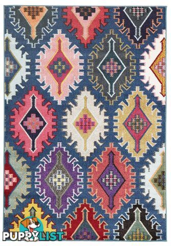 Gemini Modern Mandala Navy Rug - Unbranded - 999999120434