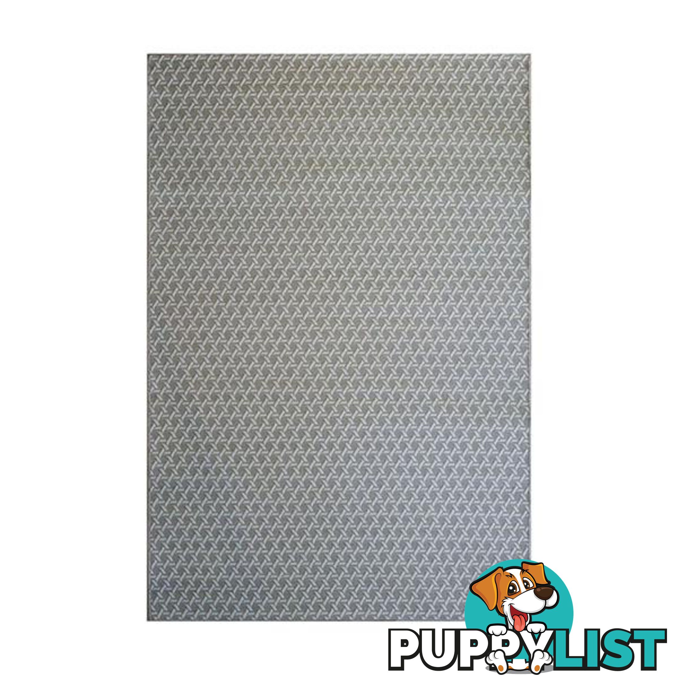 Heat Set Twine Linen Polypropylene Rug - Unbranded - 7427046157599