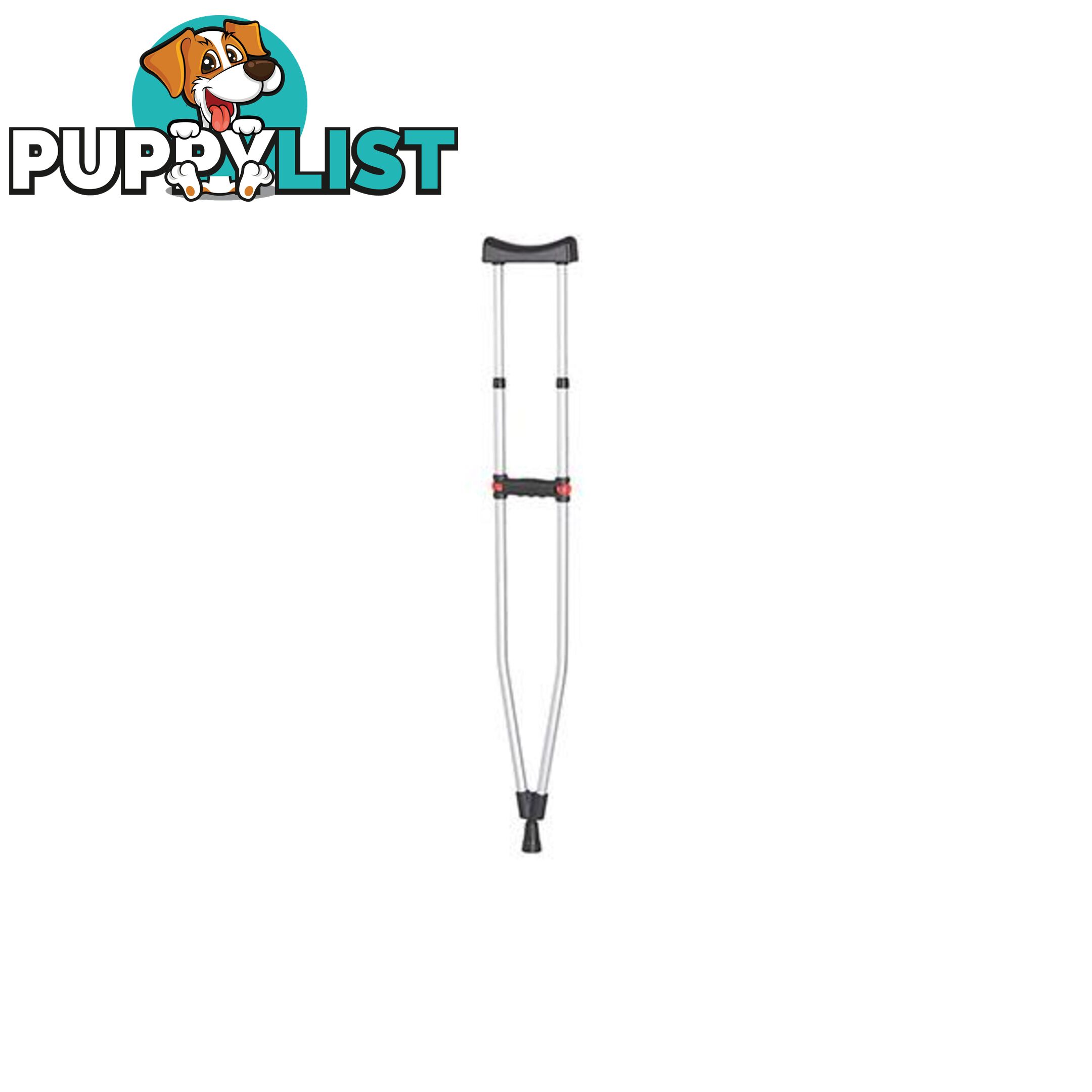 Rebotec Underarm Crutches Pair Tall - Crutches - 7427046219983