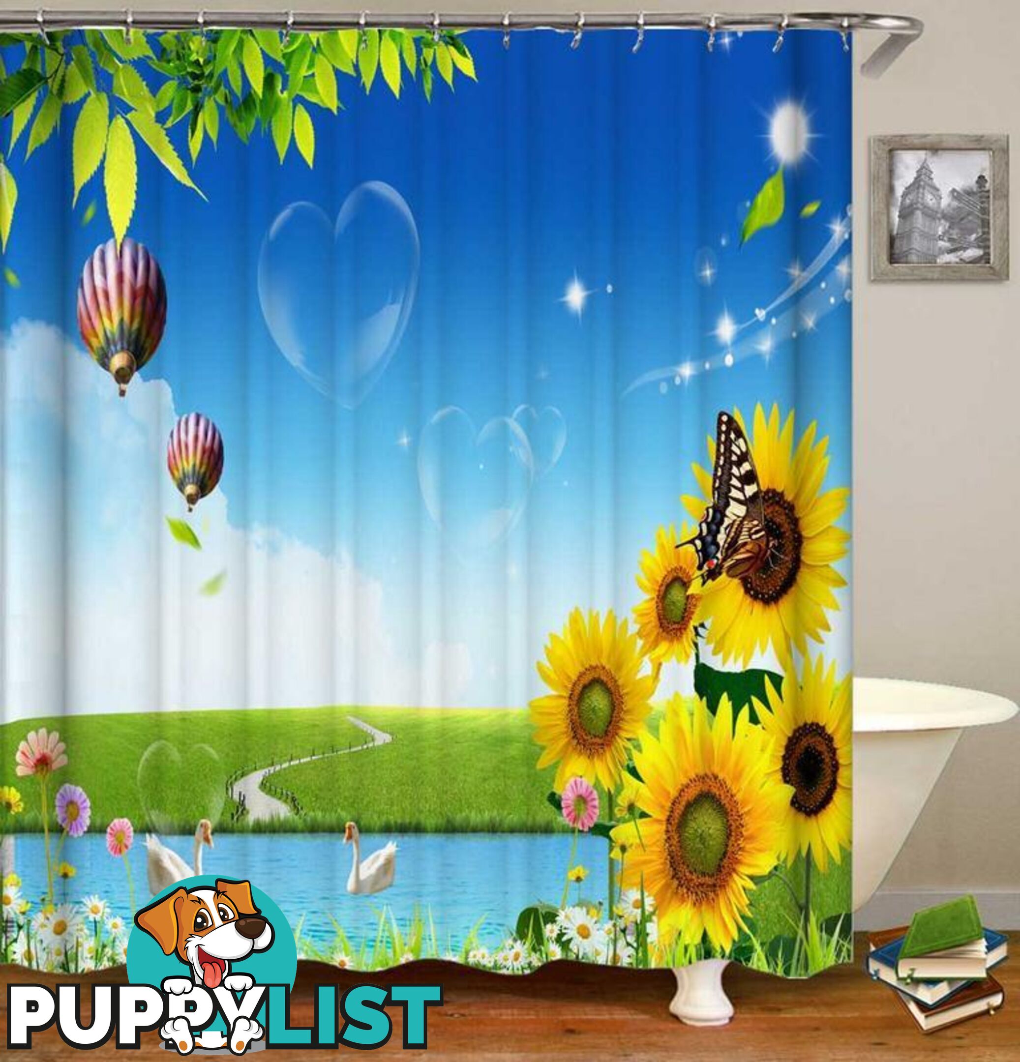 A Beautiful Day Shower Curtain - Curtain - 7427046069144