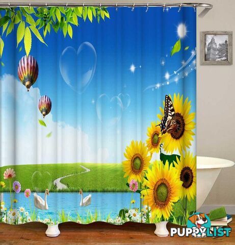 A Beautiful Day Shower Curtain - Curtain - 7427046069144