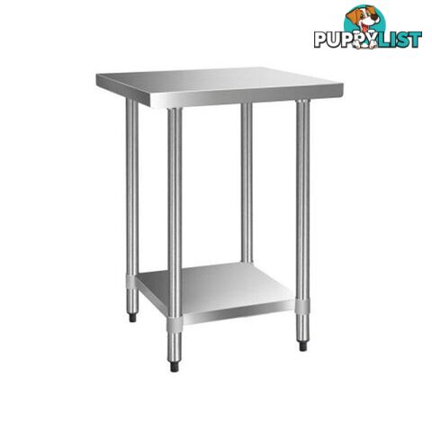 430 Stainless Steel Kitchen Work Bench Table - Cefito - 7427005874444