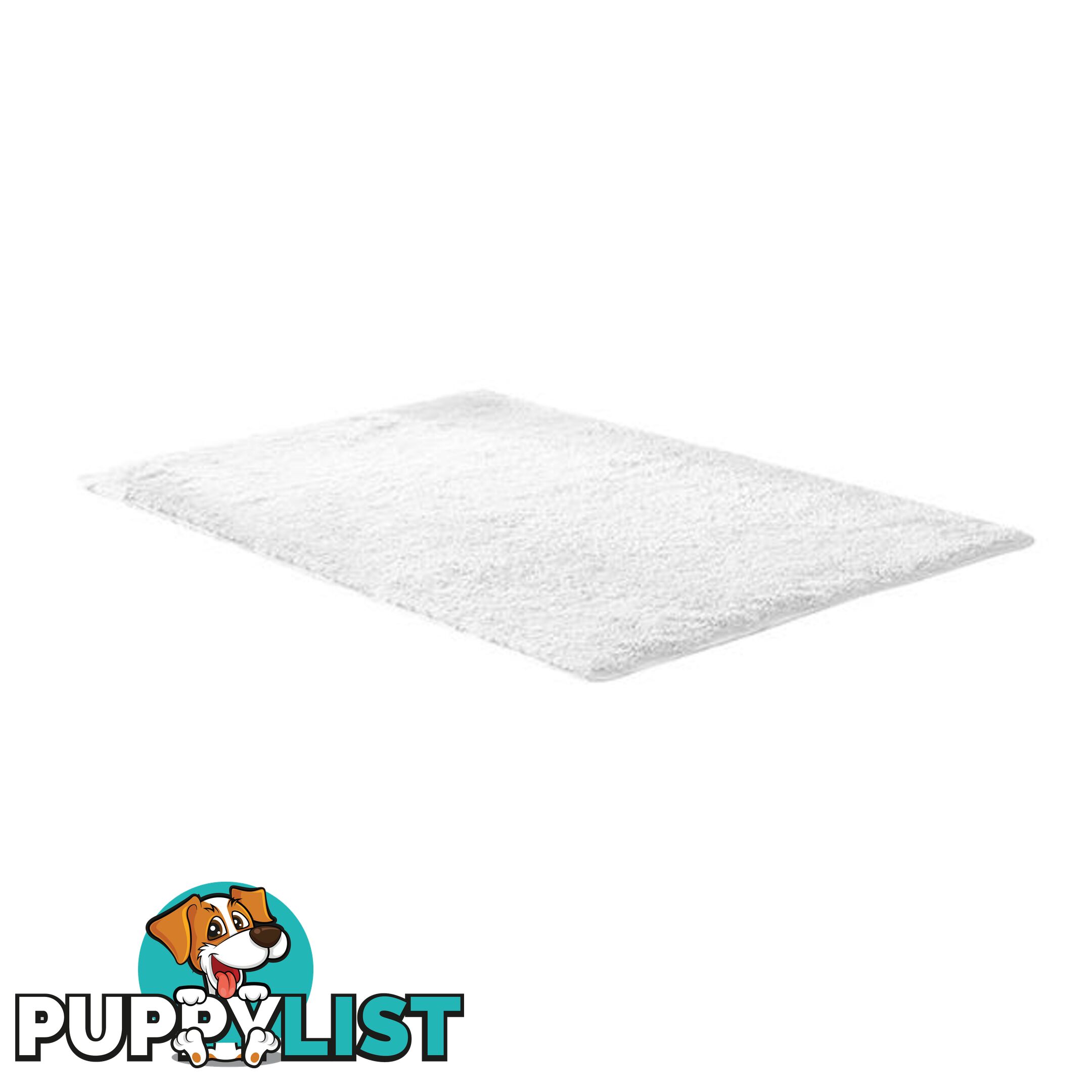 Designer Soft Shag Shaggy Floor Rug Carpet Home Decor 200X230 Cm White - Unbranded - 7427005888731