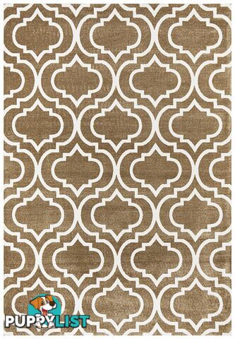 City Modern Trelliss Design Ash Rug - Unbranded - 7427046224888