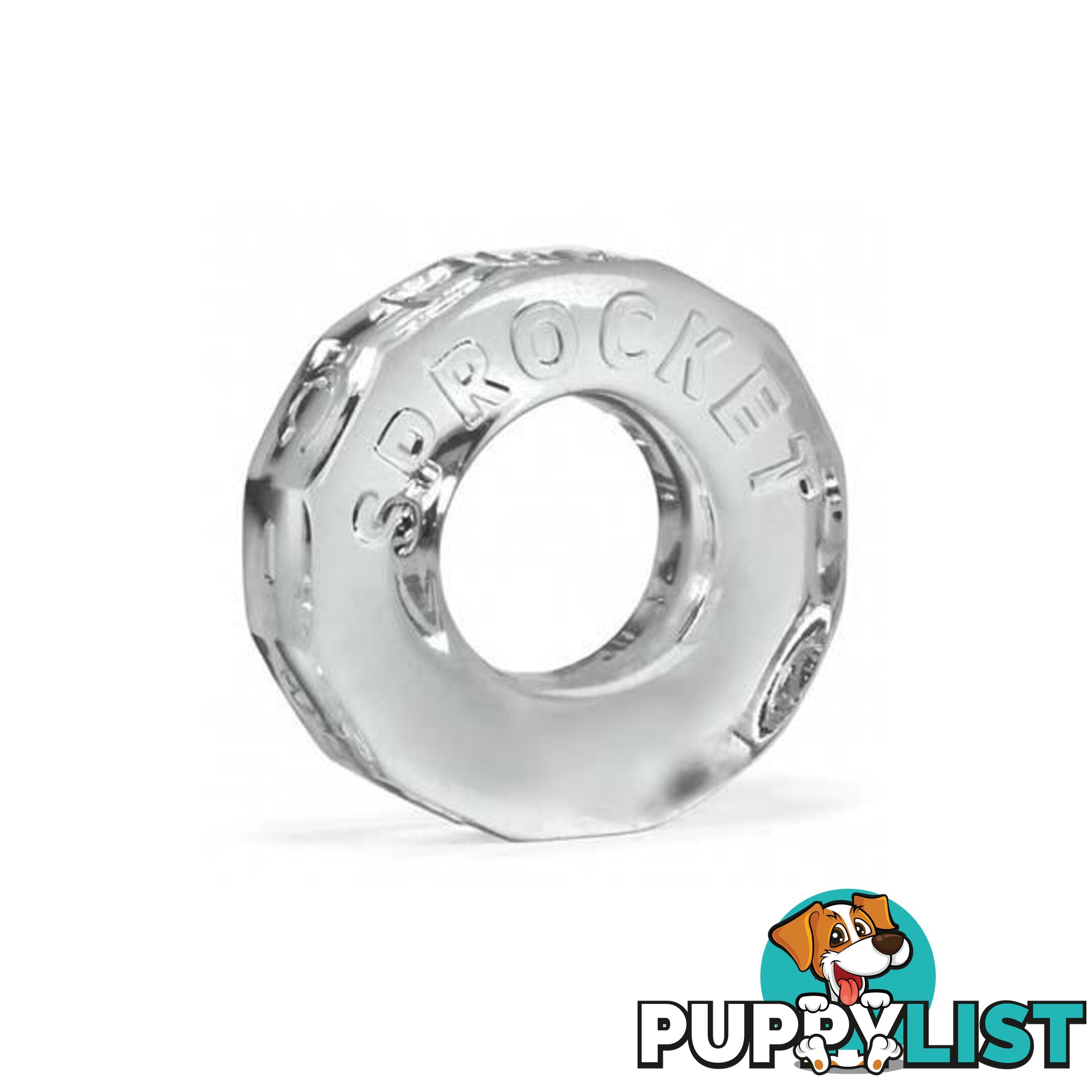 Sprocket Cockring Clear - Adult Toys - 840215100405