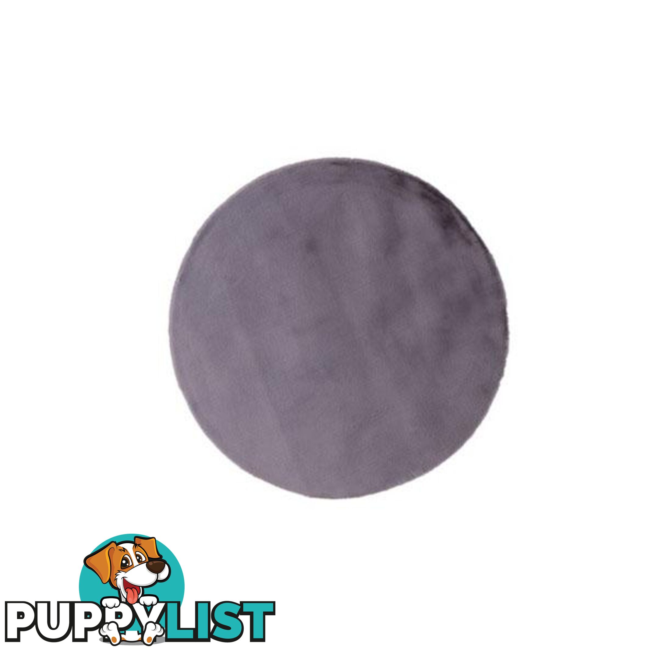 Pony Round Gunmetal Rug - Unbranded - 9476062082802