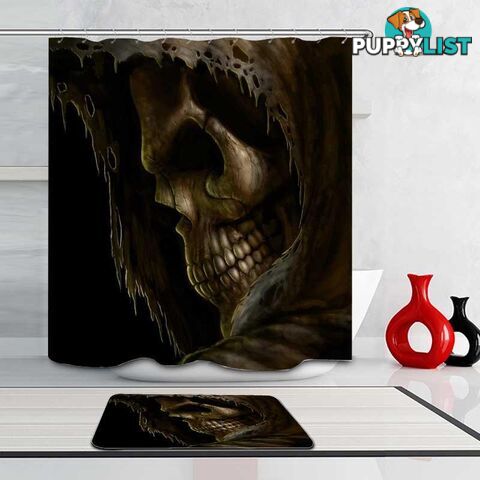 The Soul Taker Skull Shower Curtain - Curtain - 7427046058711
