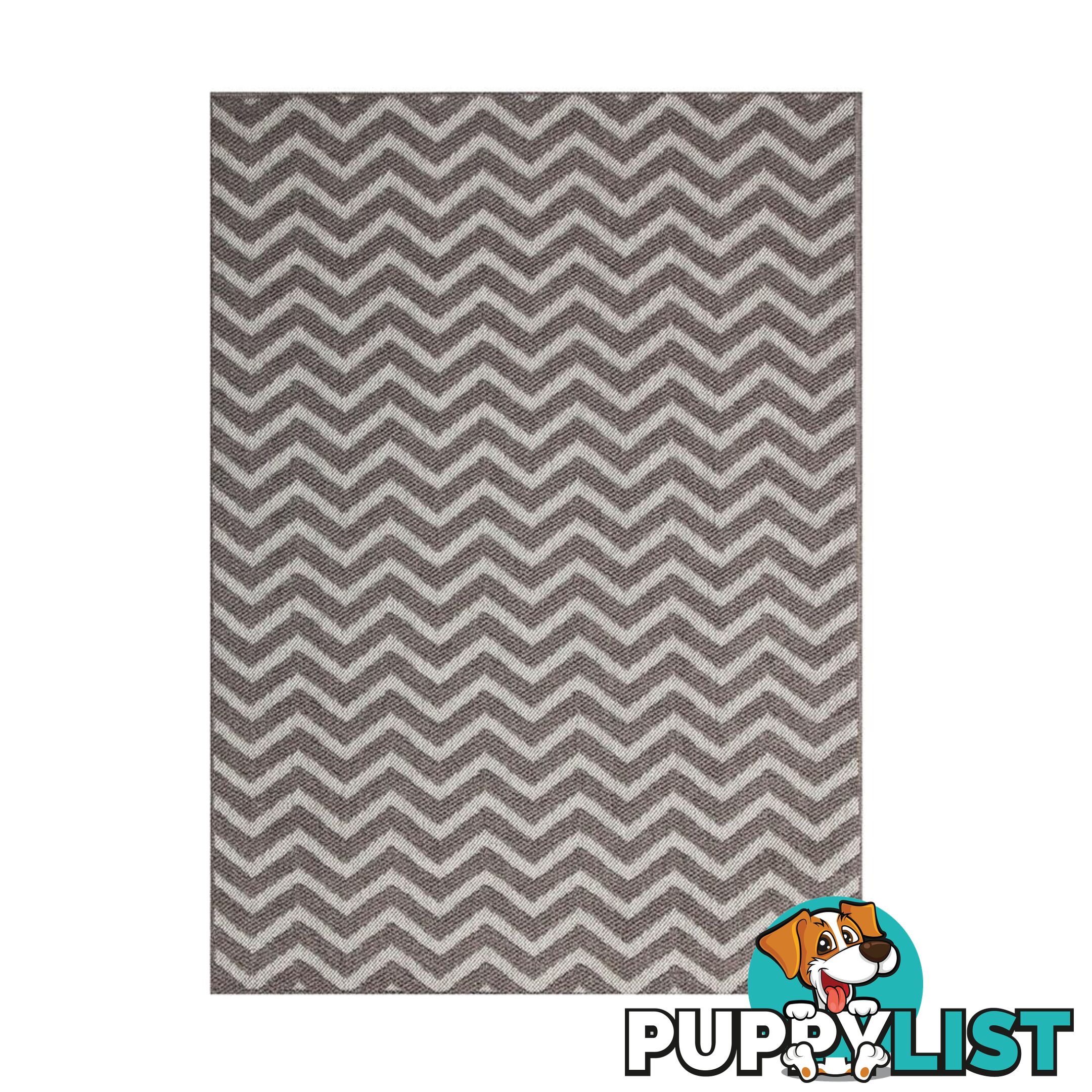 HAWAII GREY IKAT GEOMETRIC RUG - Unbranded - 7427046338547