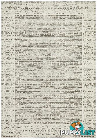 Magnolia Border Silver Rug - Unbranded - 9375321879958