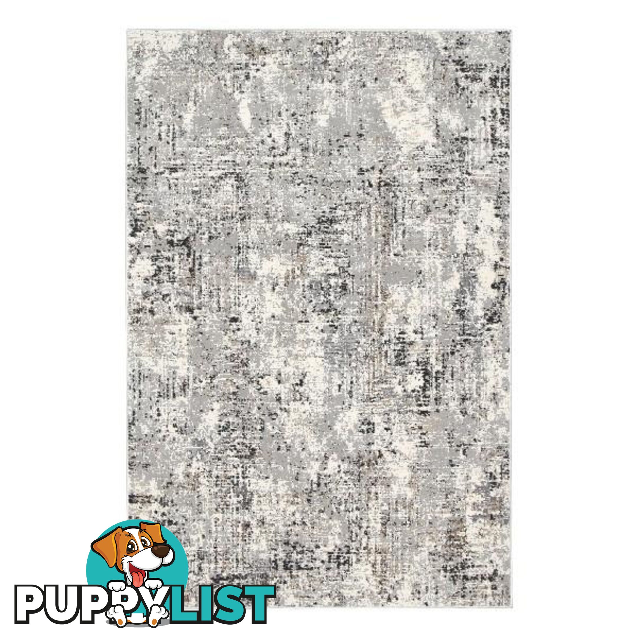 Expressions Grey Modern Rug - Unbranded - 9315512146483