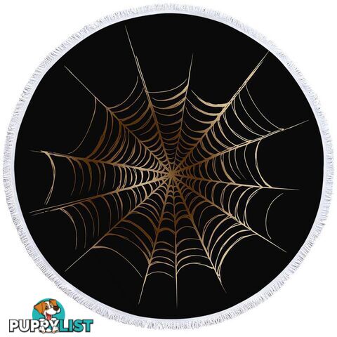 Spider Web Beach Towel - Towel - 7427046313964