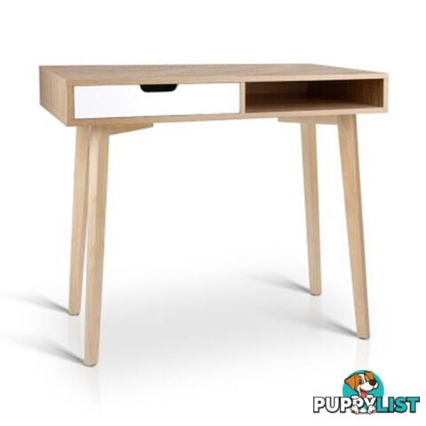 2 Drawer Wood Computer Desk - Artiss - 9350062149751