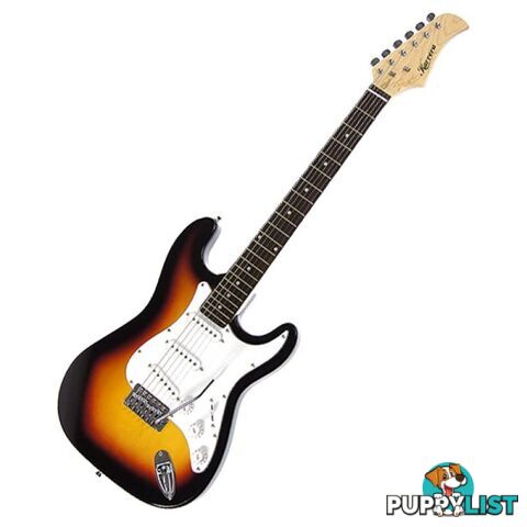 Electric Guitar Full Size Pack Sunburst - Unbranded - 787976607319