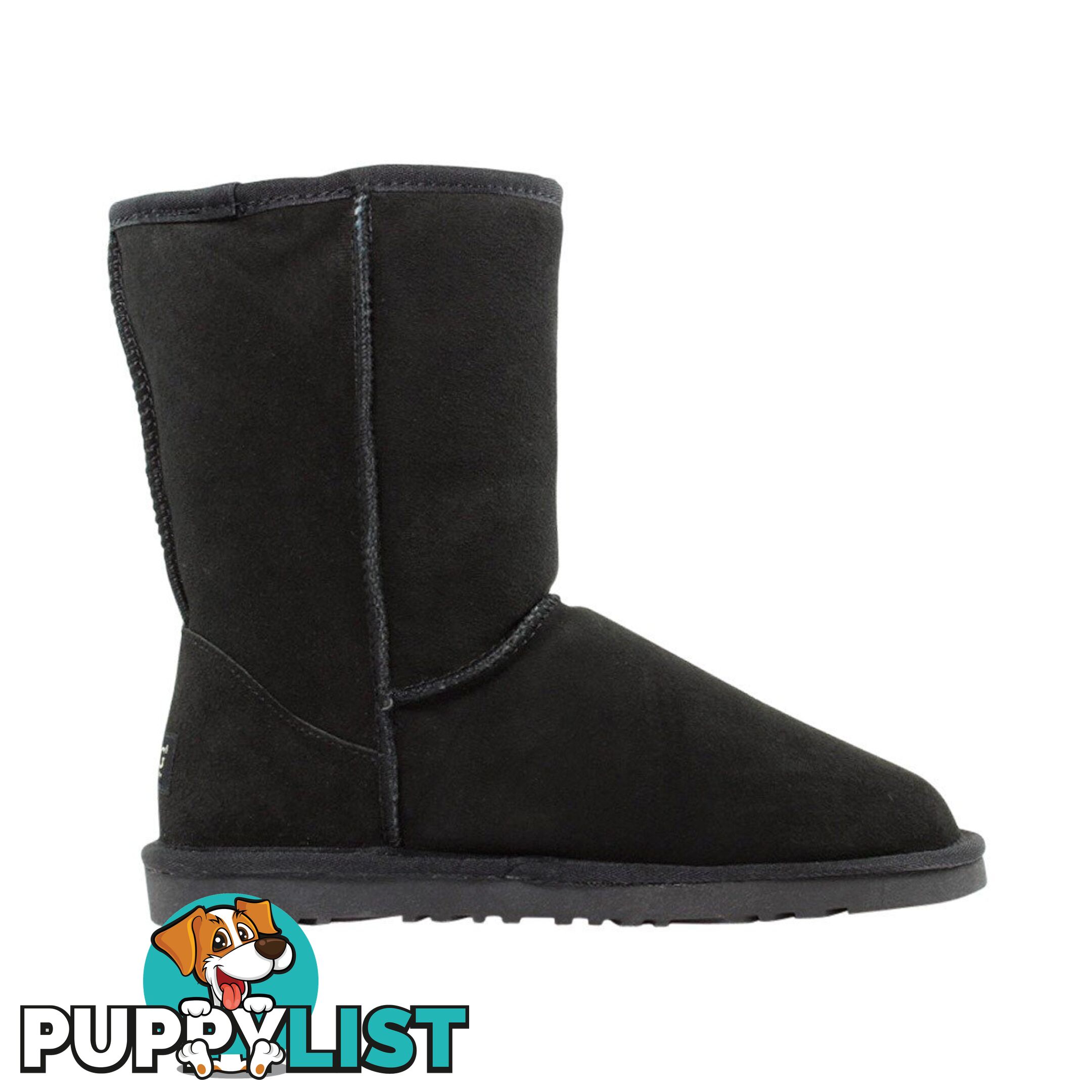 UGG Mid Classic Boots Alexi Black Unisex - UGG - 822427519794