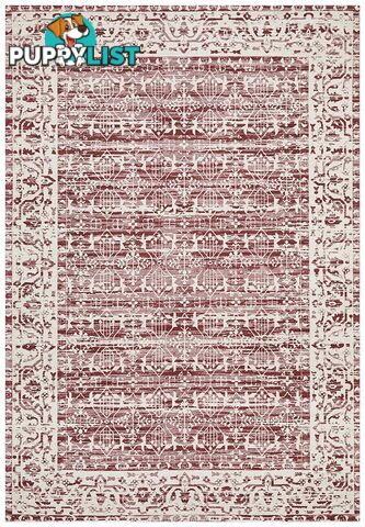 Magnolia Border Rose Rug - Unbranded - 9375321879842