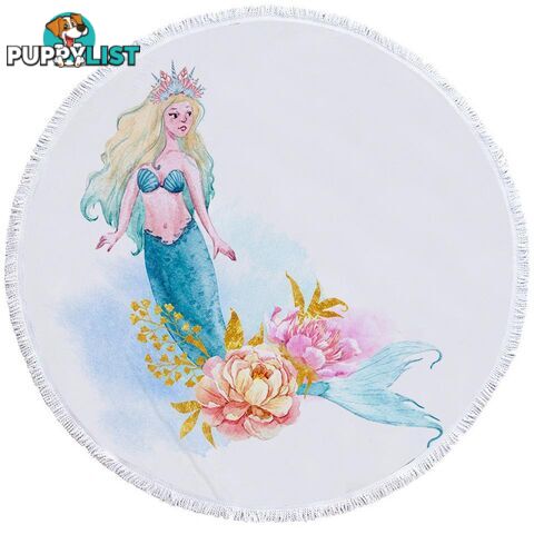 Pastel Color Mermaid Beach Towel - Towel - 7427046344708