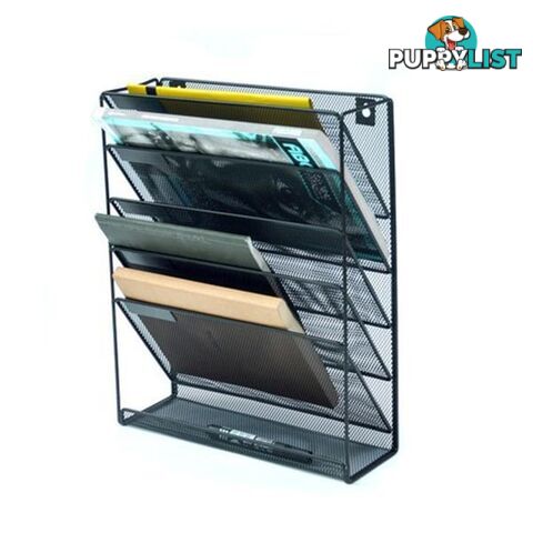 6 Pocket Wall Mount File Organizer - File Organizer - 7427046149860