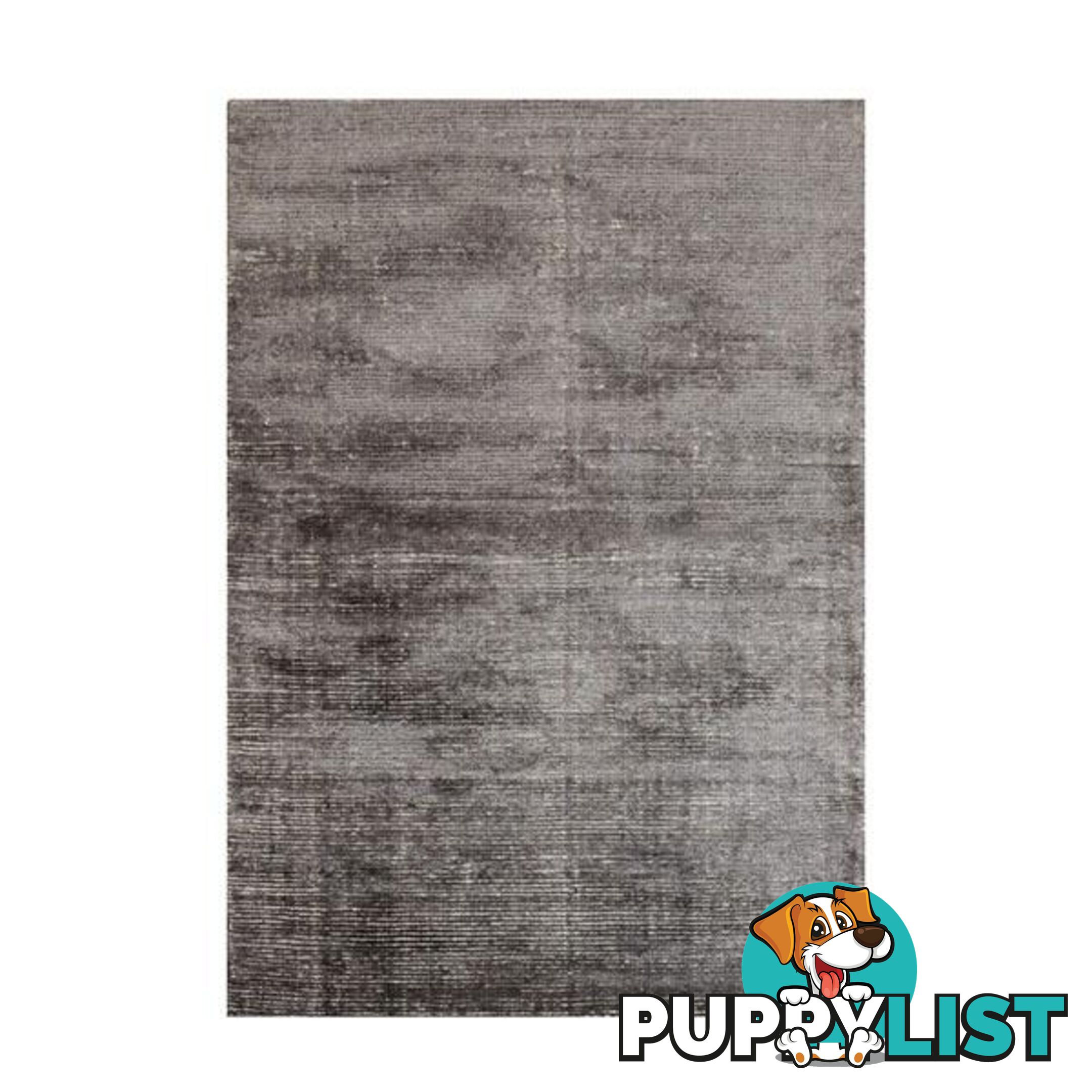 Hampton Grey White Wool Rug - Unbranded - 7427005874369