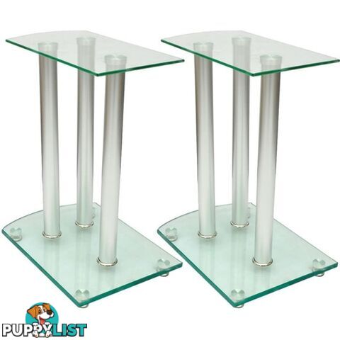 Aluminum Speaker Stands - Transparent (2pcs.) - Unbranded - 4326500419156