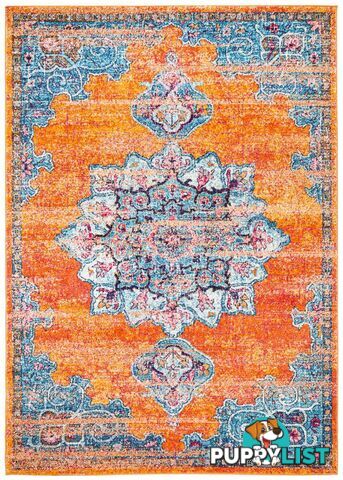 Radiance Mavi Rust Rug - Unbranded - 9375321886758