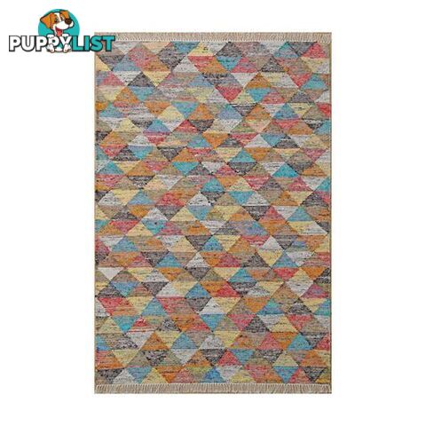 Triangle Flatweave Multi Rug - Unbranded - 7427005891700