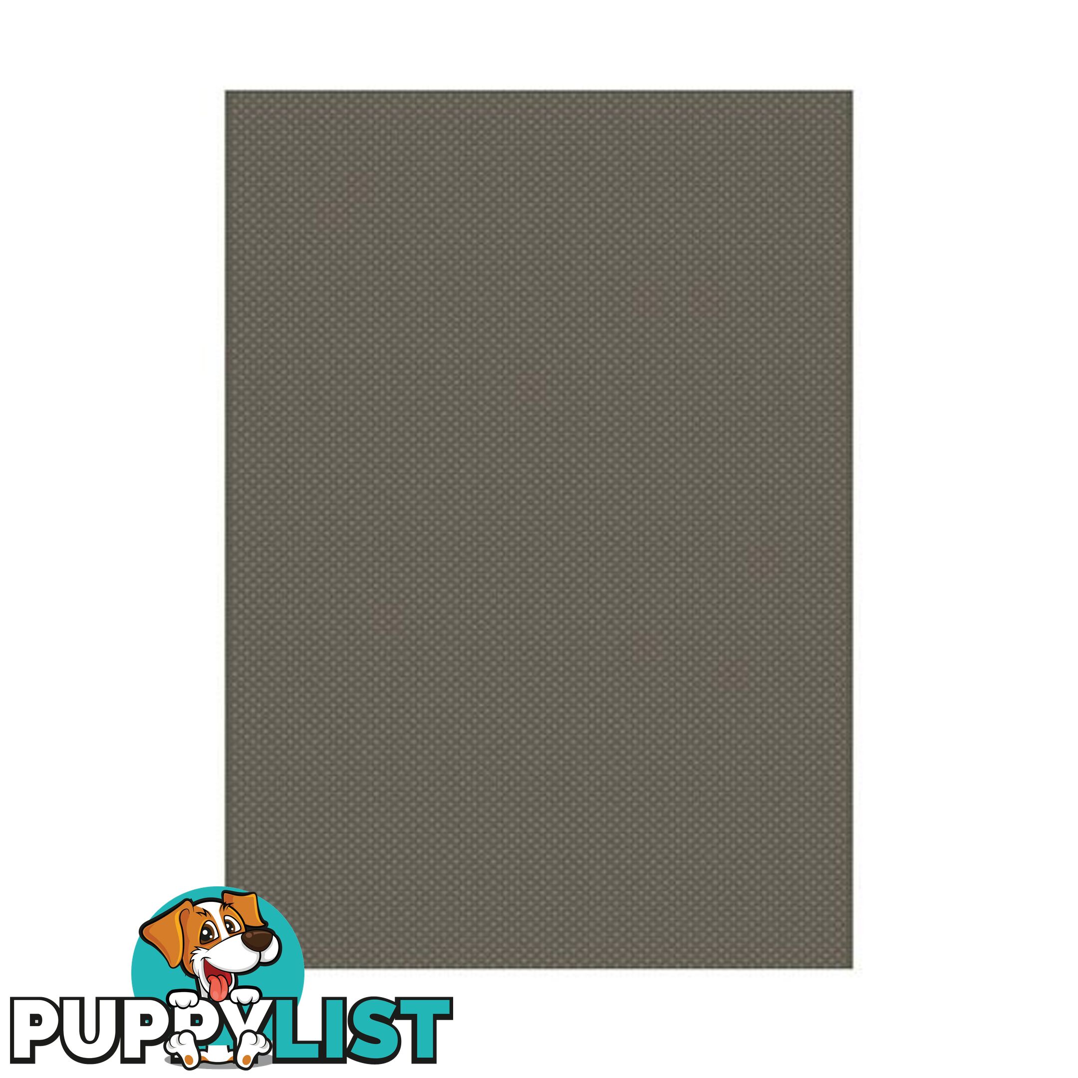 Polypropylene Dark Grey Twine Rug - Unbranded - 7427046157698