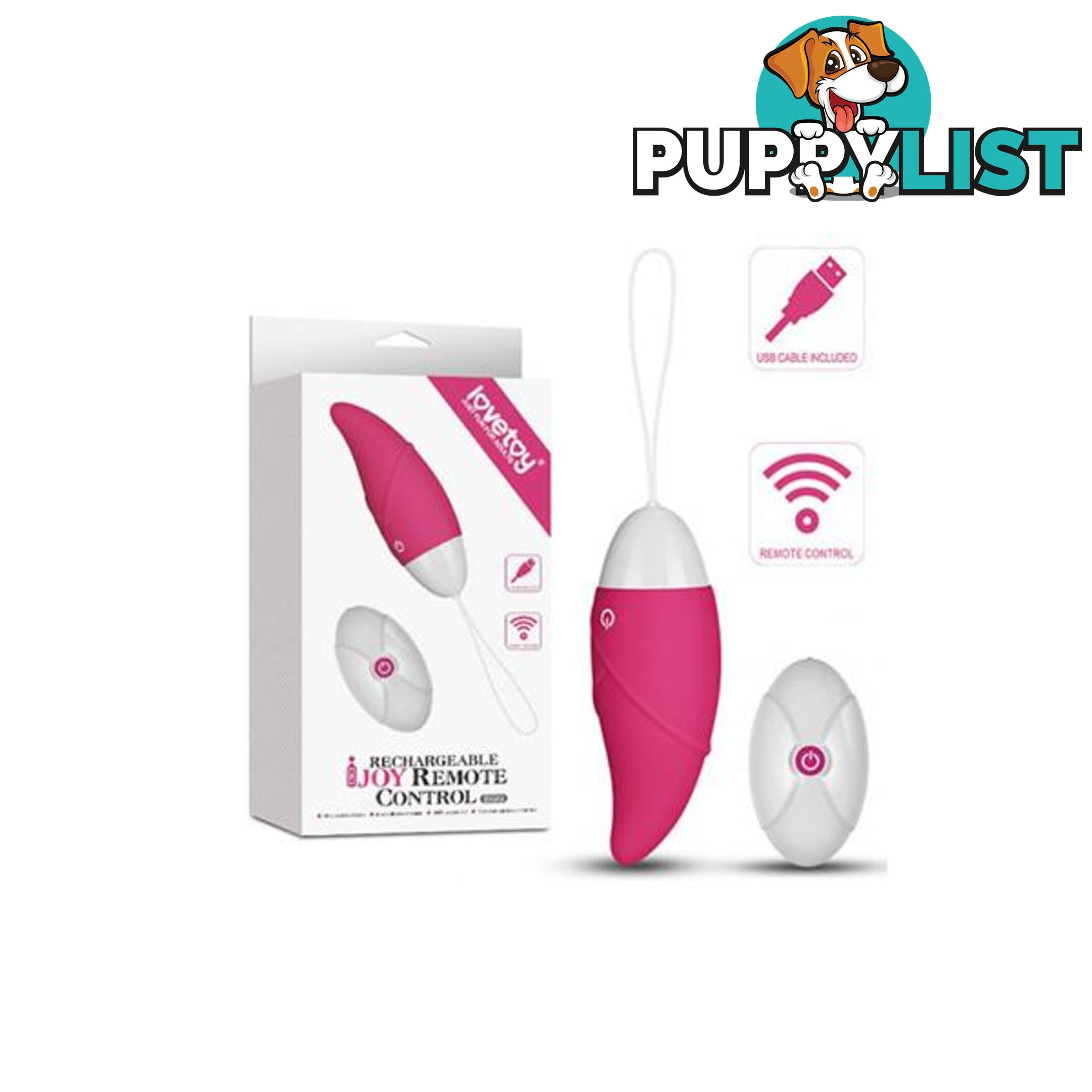 Ijoy Wireless Remote Control Egg Rechargeable - Adult Toys - 6970260907606