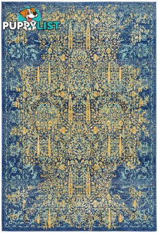 Radiance Royal Blue Rug - Unbranded - 9375321886499