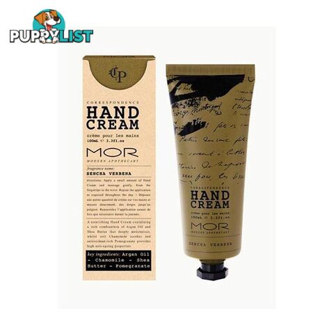 Mor Hand Cream 100Ml Sencha Verbena - MOR - 7427005867262