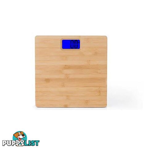 180Kg Bamboo Natural Personal Digital Bathroom Scale - Randy & Travis Machinery - 7427046226295