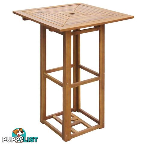 Outdoor Bar Table Acacia Wood - Unbranded - 9476062037468