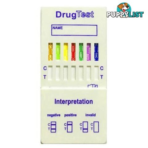 Saliva Drug Test Kit 7-in-1 - Unbranded - 9476062098575