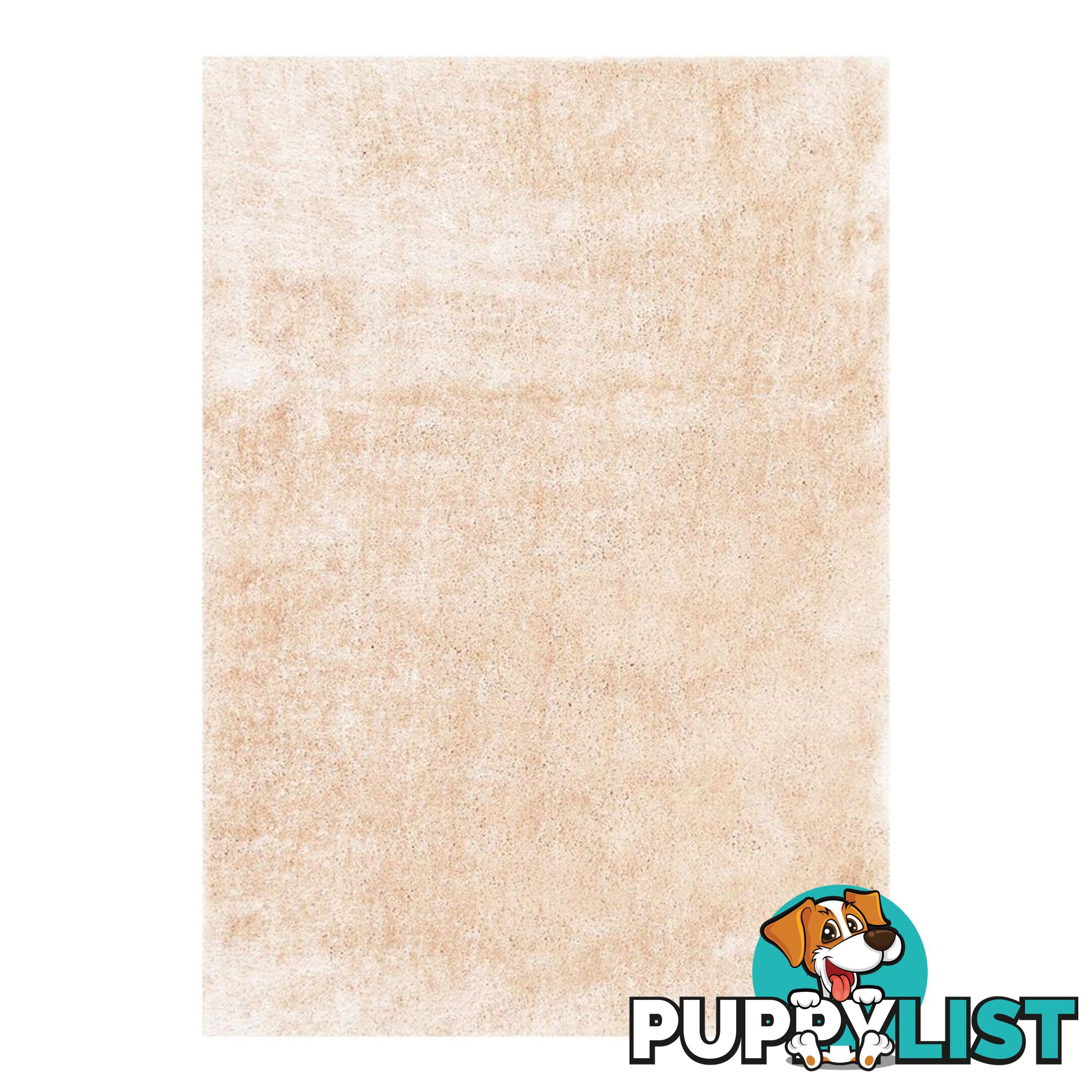 FIZZLE SHAGGY CREAM RUG - Unbranded - 7427046337595