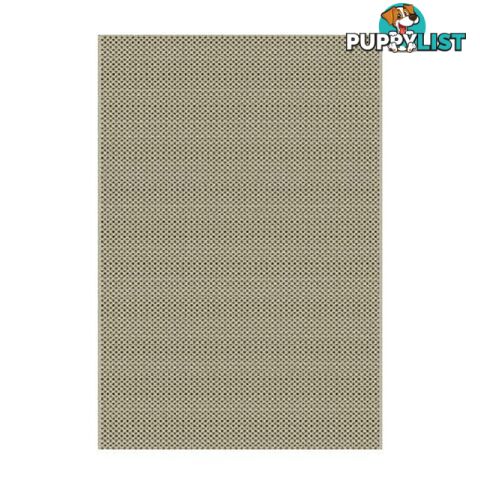 Polypropylene Twine Cream Grey Rug - Unbranded - 787976630737