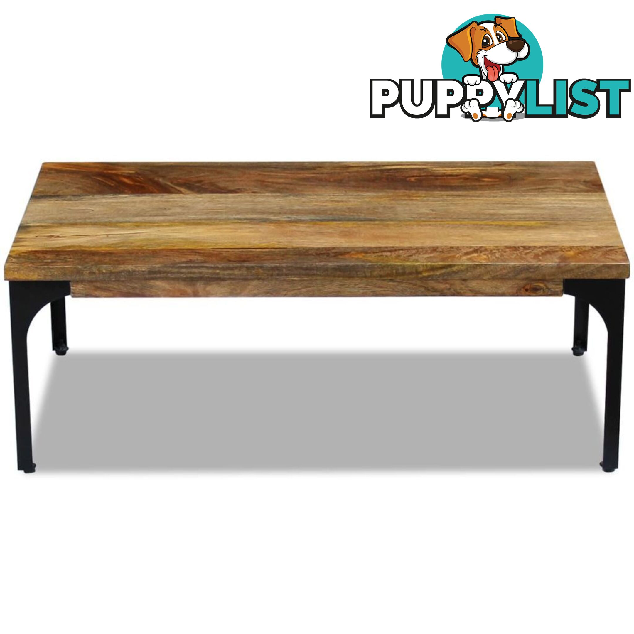 Coffee Table Mango Wood 100 x 60 x 35 Cm - Unbranded - 4326500436962