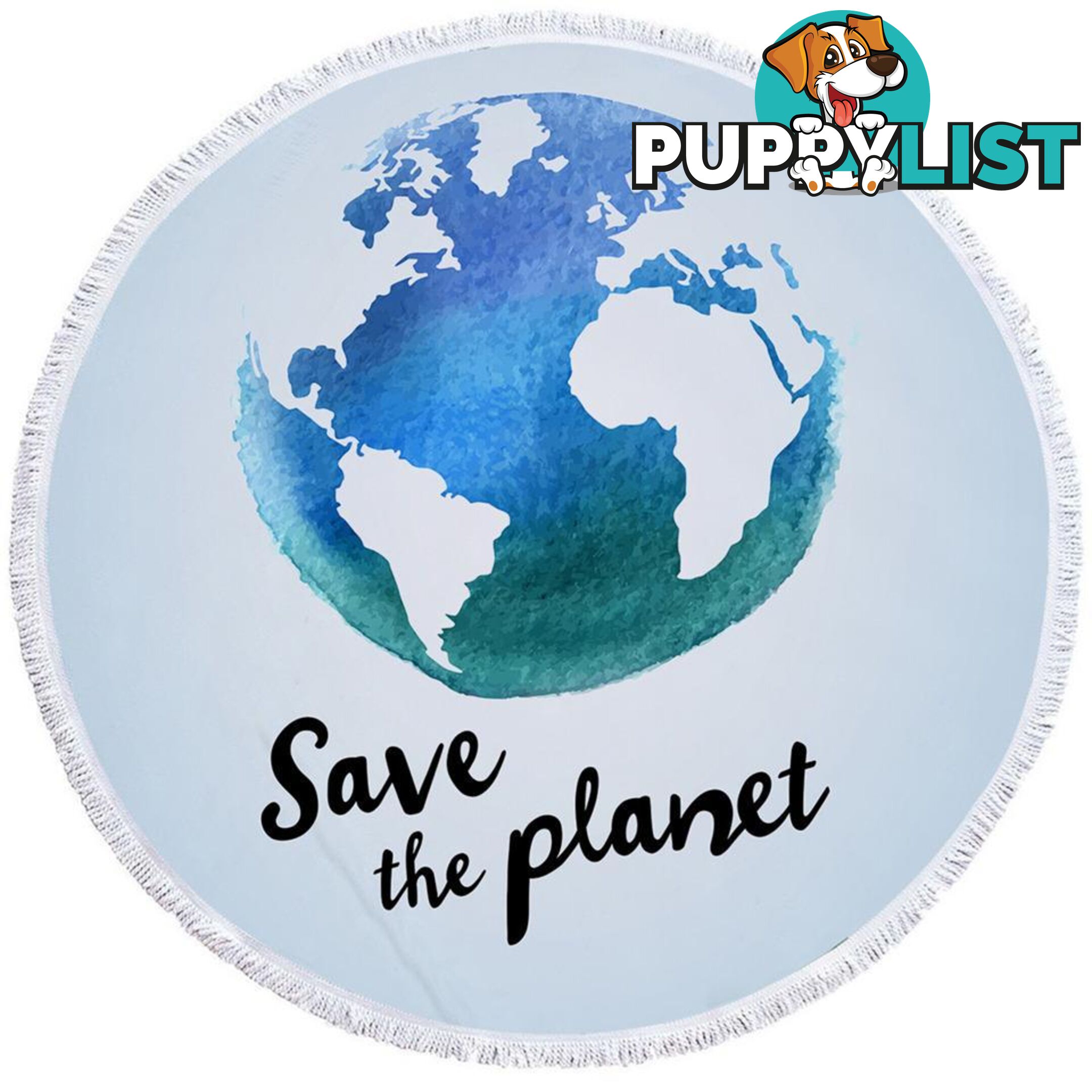 Save the Planet Beach Towel - Towel - 7427046344685