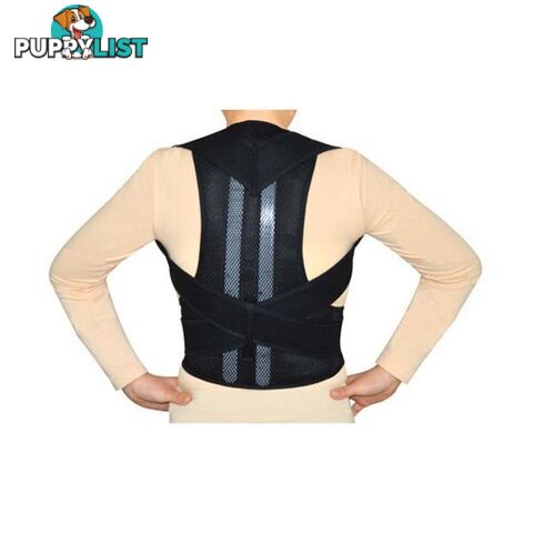 Lower Back Brace Unisex Posture Corrector Lumbar Support Large - Unbranded - 9476062090456