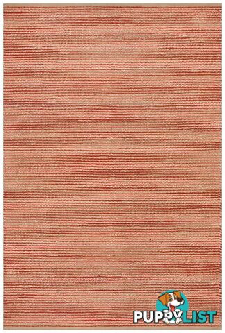 Parade Coral Stripe Rug - Unbranded - 9375321880435