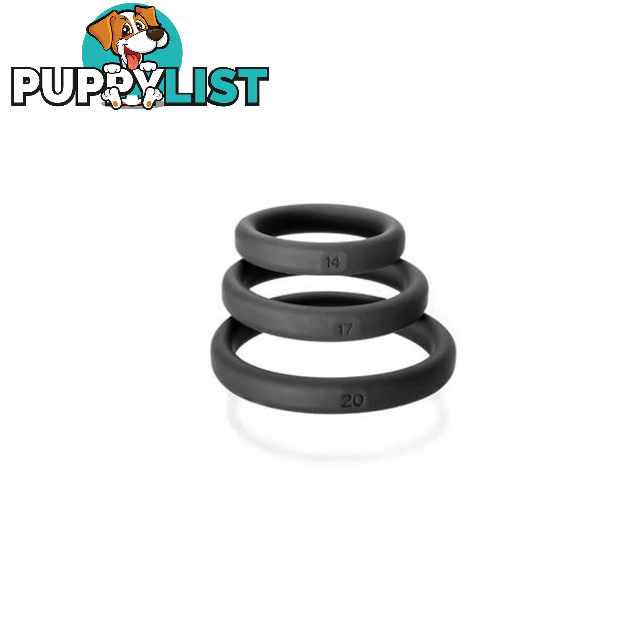 Xact Fit Silicone Rings 3 Ring Kit - Adult Toys - 854854005830