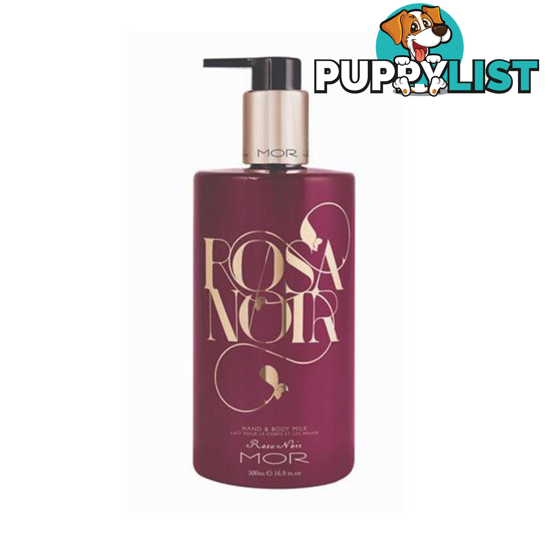 Mor Hand And Body Milk 500Ml Rosa Noir - MOR - 7427046183918