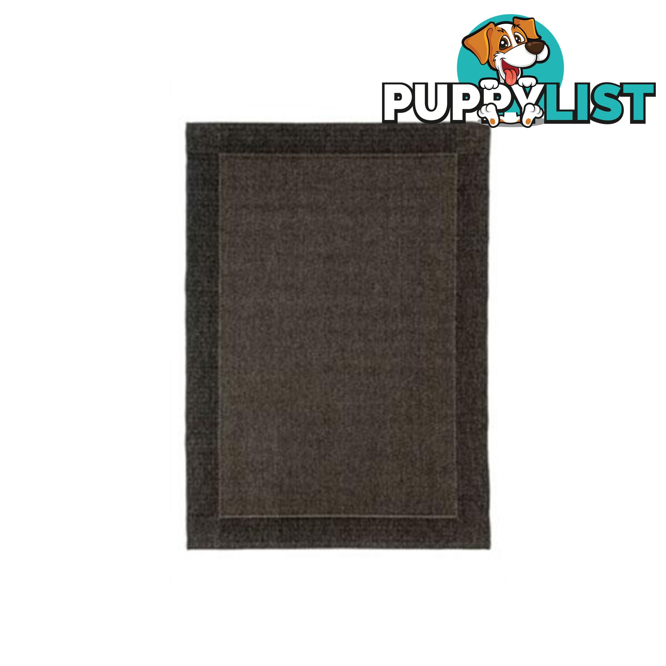 Outdoor Verandah Black Rug - Unbranded - 9476062078706