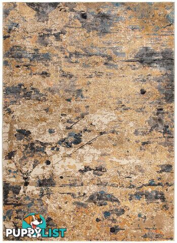 Dreamscape Tribute Modern Rust Rug - Unbranded - 8694561187298