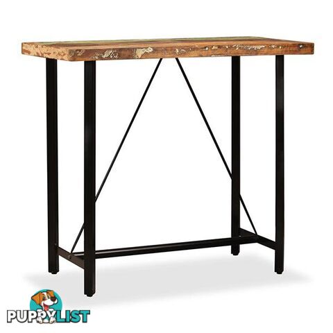 Bar Table Solid Reclaimed Wood - Unbranded - 7427046166614