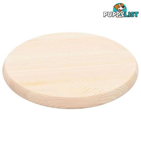 Natural Pinewood Round Table Top - Unbranded - 9476062105150