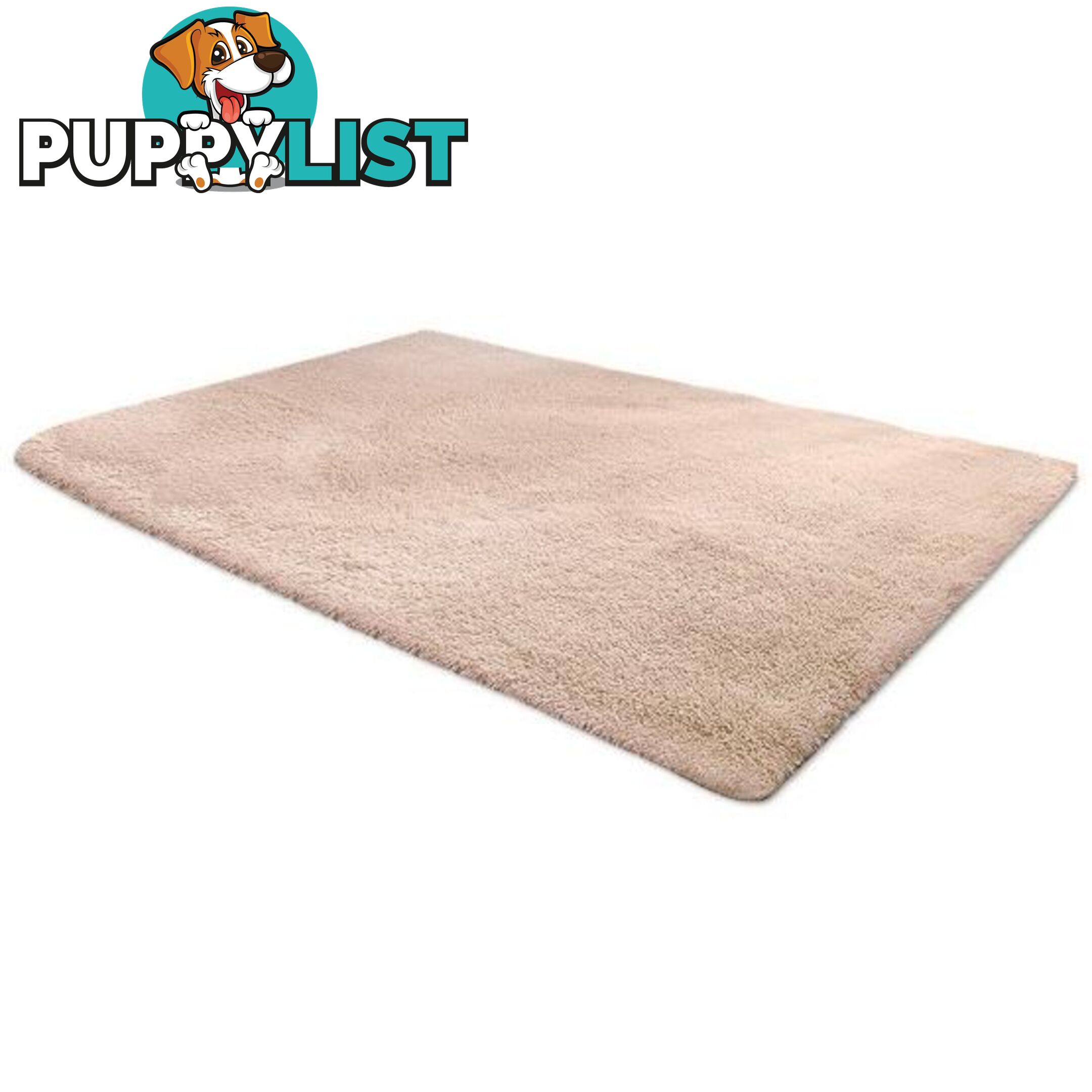 Ultra Soft Shaggy Rug Beige - Artiss - 9350062243435