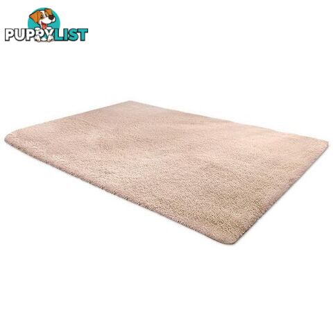 Ultra Soft Shaggy Rug Beige - Artiss - 9350062243435