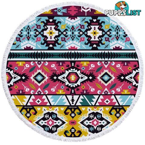 Aztec Beach Towel - Towel - 7427046304399